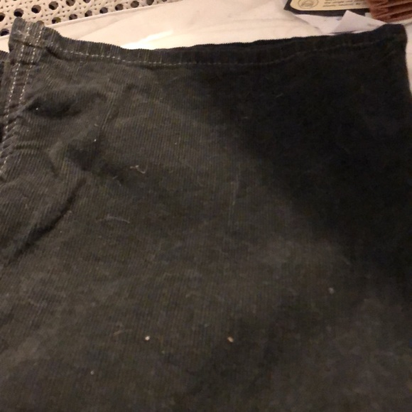 EUC Tommy Hilfiger Black Cord Boot Cut Jeans w/Tommy Logo Rivit/Zipper Closure - Picture 3 of 9